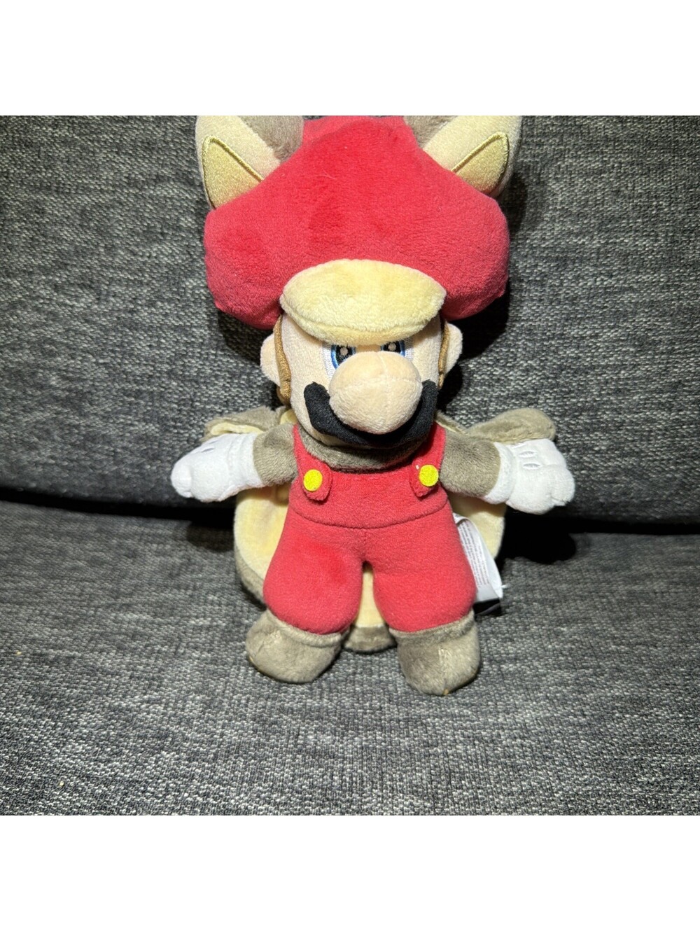 Mario Plush Little Buddy Nintendo Flying Squirrel Mario 9" Stuffed